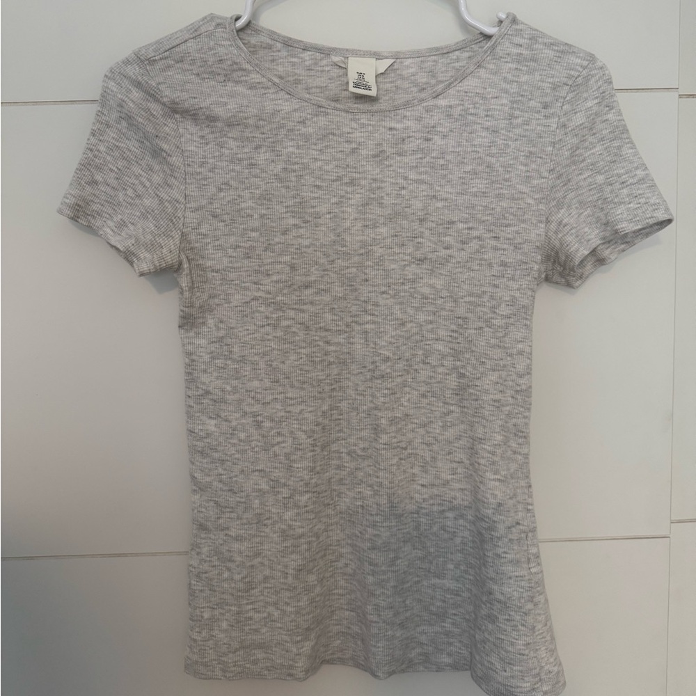 Gray Short Sleeve T-Shirt